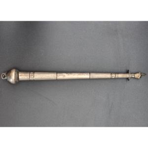 Yad da Torah in argento russo “84 zolotnik”, fine XIX‑inizio XX secolo – 23 cm, 56 g