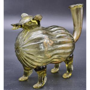 Cagnolino in vetro soffiato – Murano (?), XIX secolo