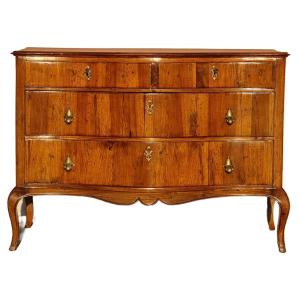 Comò veneziano Luigi XV a fronte mosso, seconda metà del Settecento