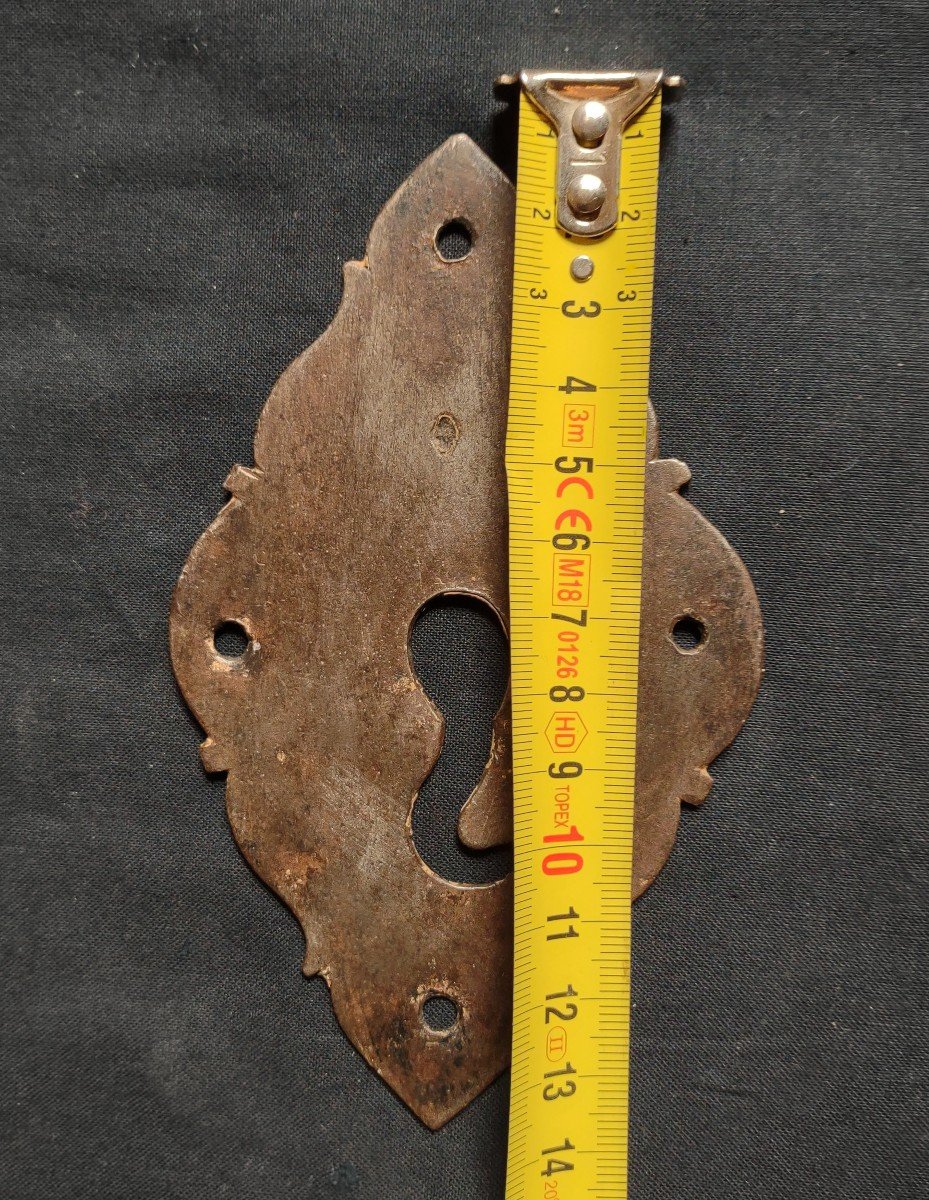 2 Bocchette in ferro forgiato fine XVII secolo -photo-1