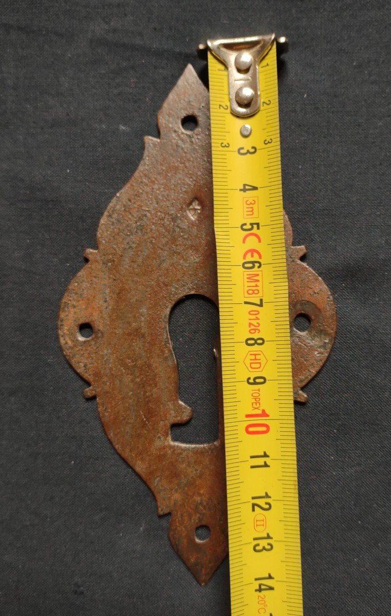 2 Bocchette in ferro forgiato fine XVII secolo -photo-3