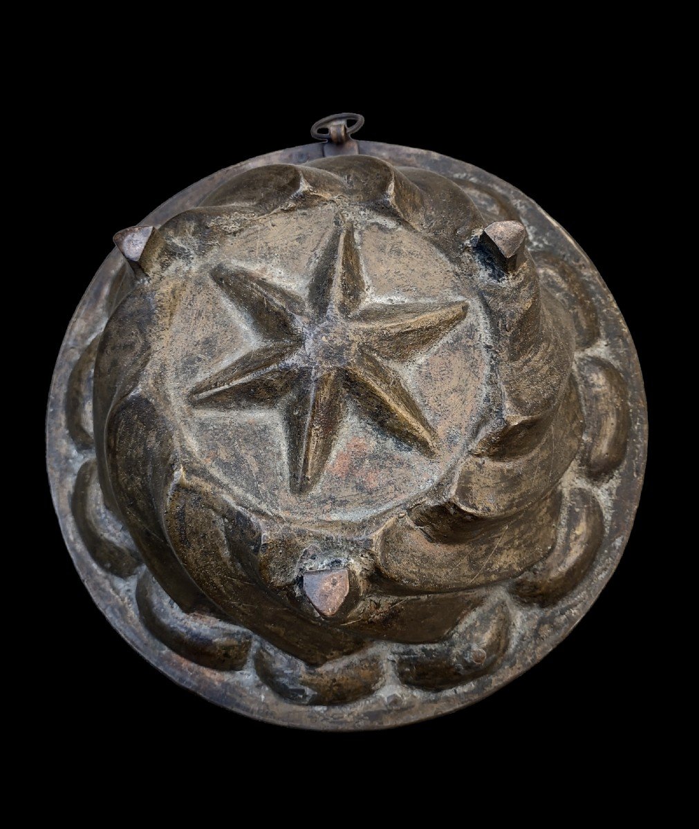 Raro stampo in bronzo veneto XIX secolo-photo-2