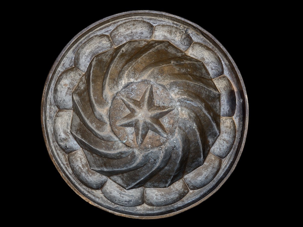 Raro stampo in bronzo veneto XIX secolo-photo-4