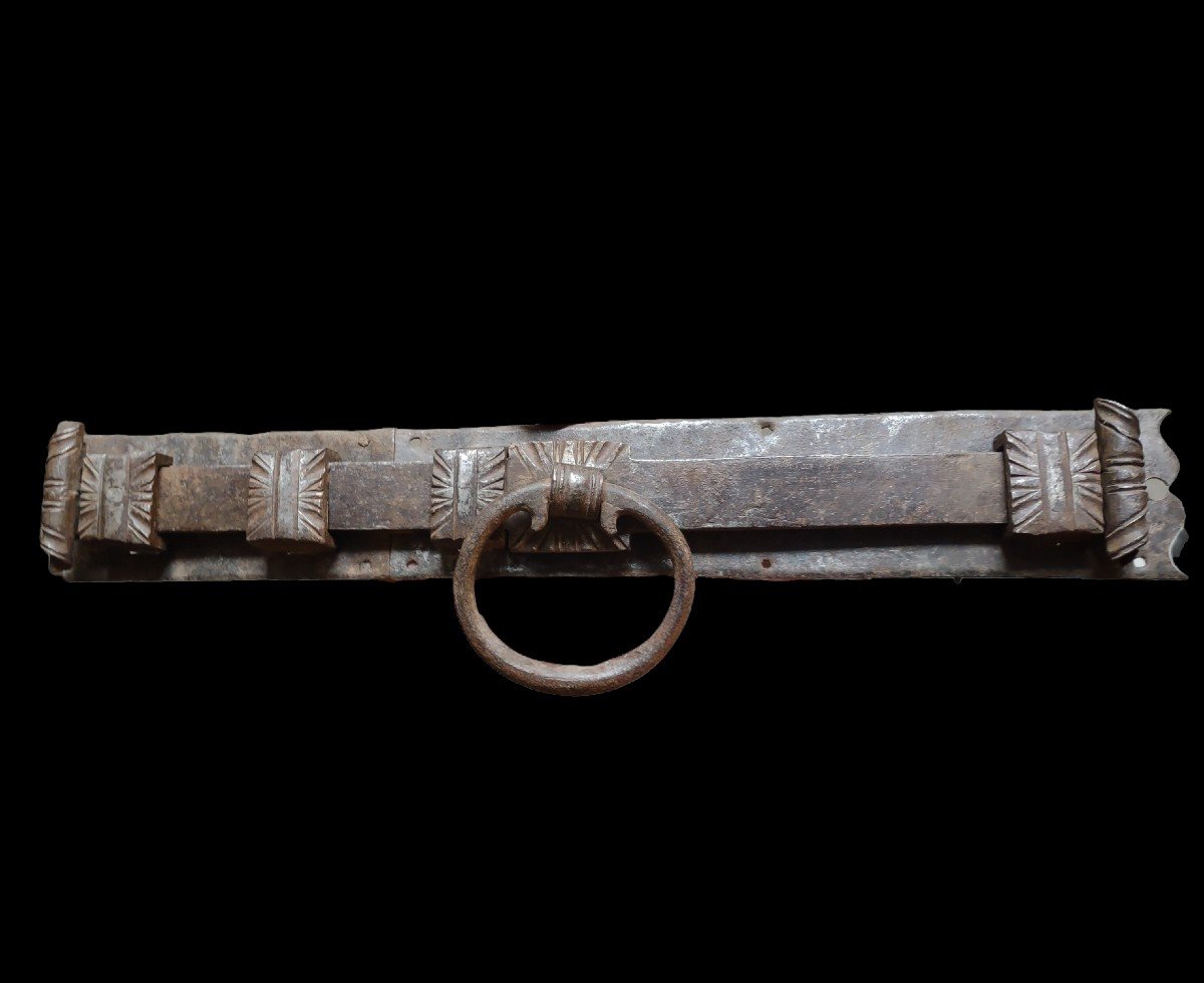 Bel catenaccio lombardo XVII secolo-photo-2