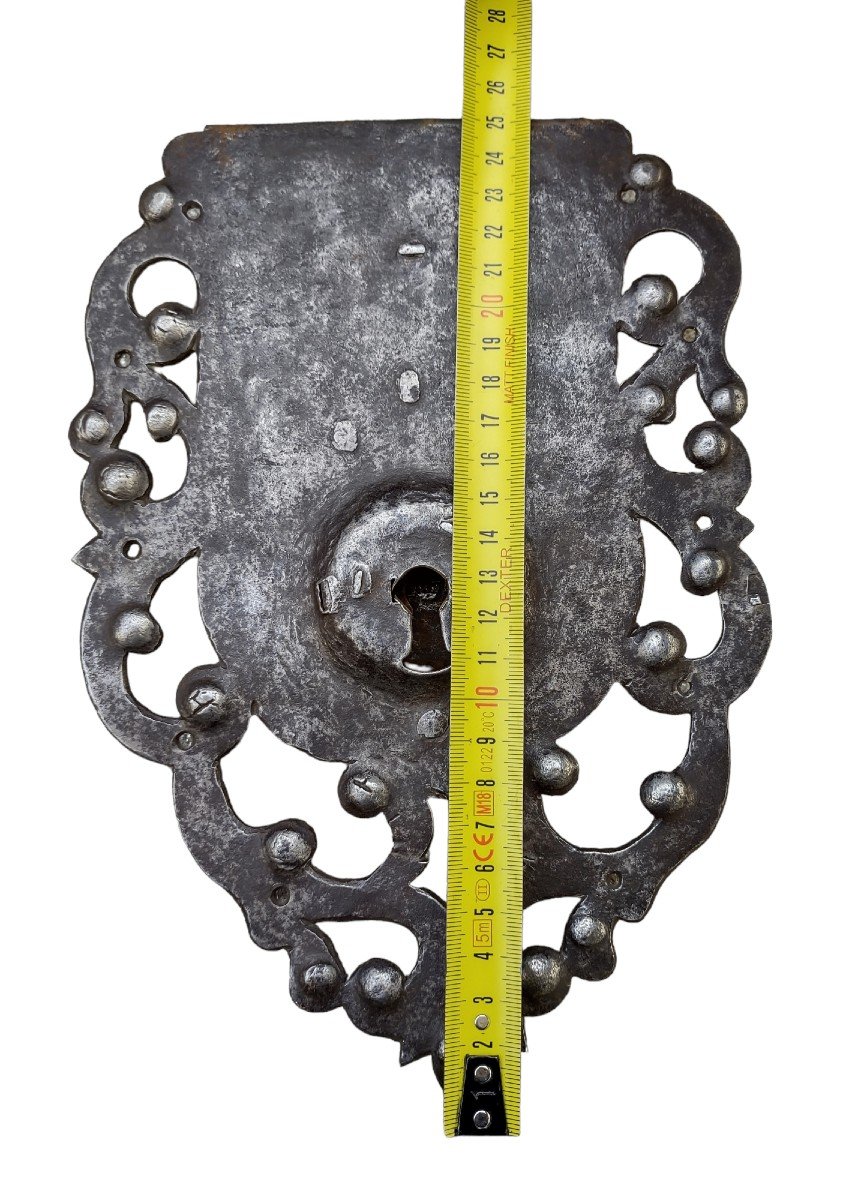 Splendida serratura da cassapanca inizio XVIII secolo -photo-3