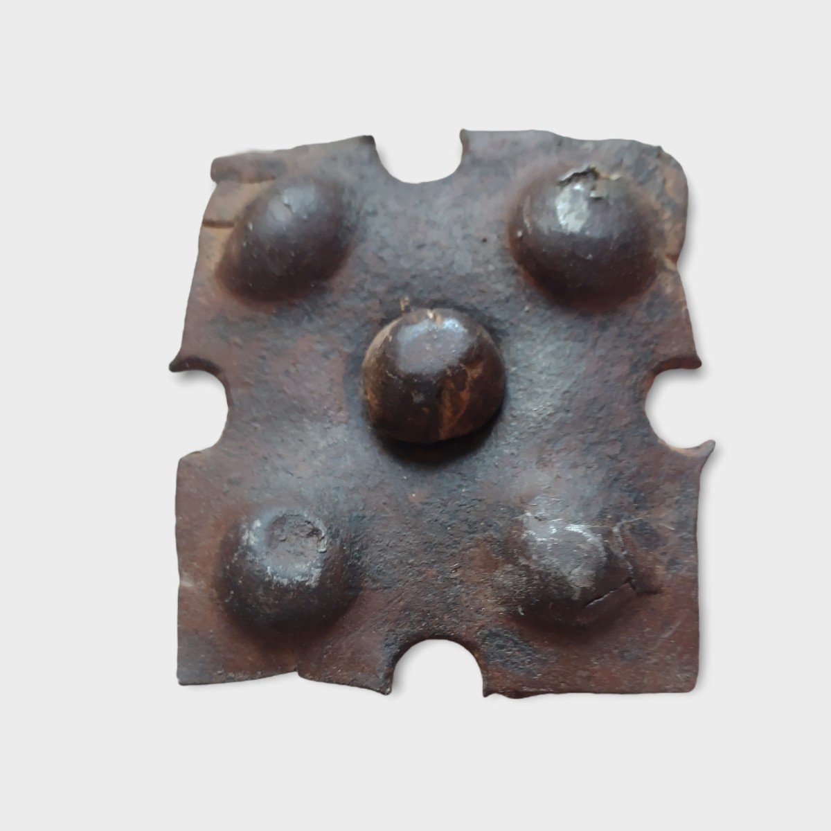 4 Grandi chiodi in ferro forgiato XVII-XVIII secolo -photo-4