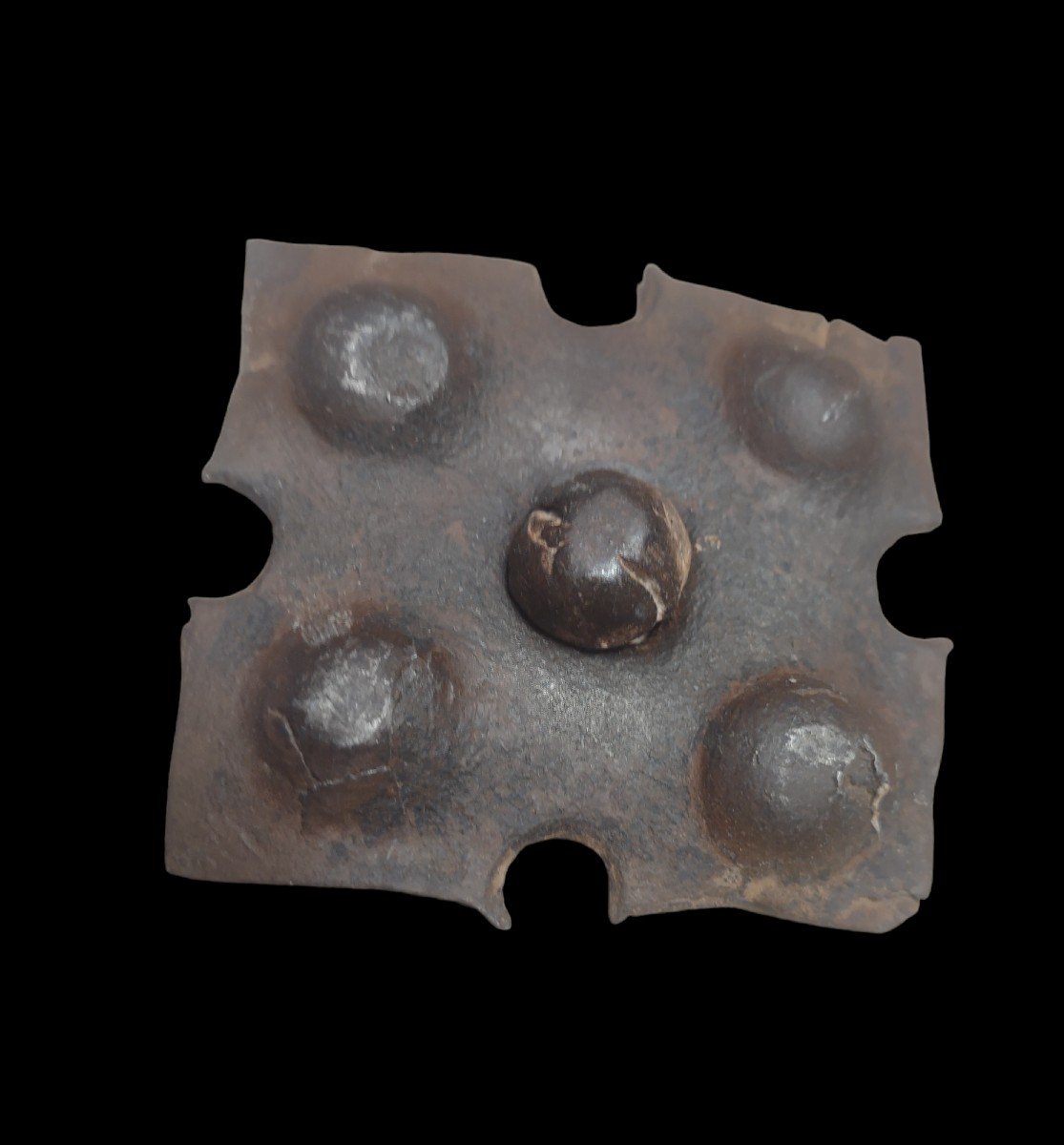 4 Grandi chiodi in ferro forgiato XVII-XVIII secolo -photo-3