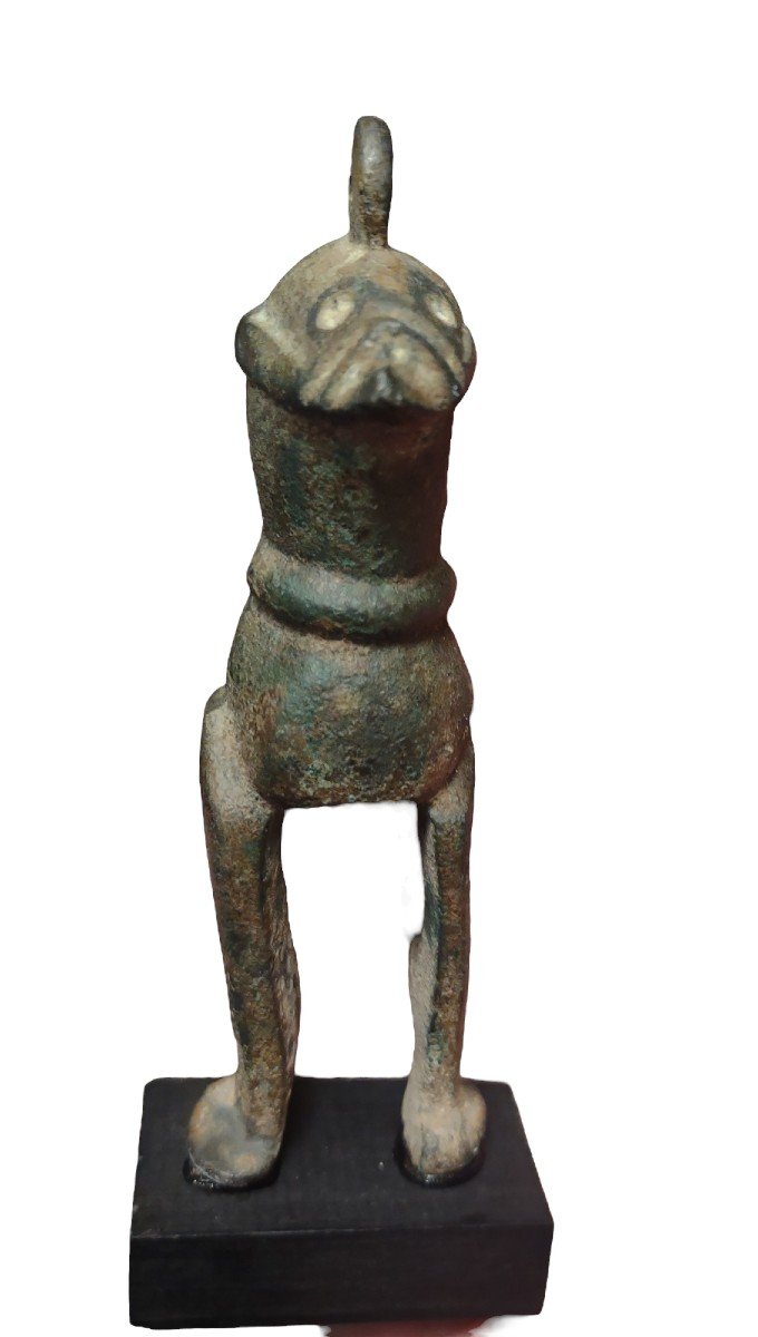 Rara statuetta in bronzo Iran XIIIe siècle -photo-3