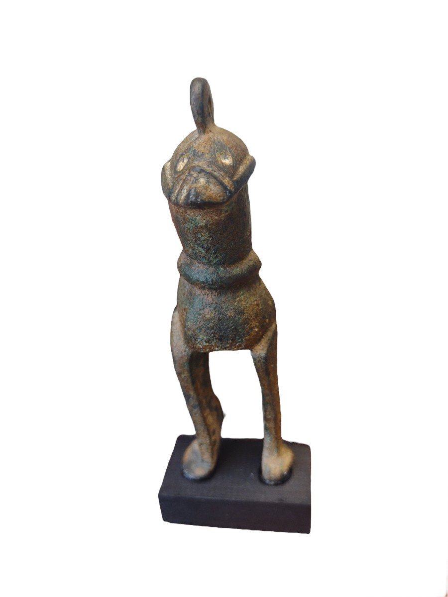 Rara statuetta in bronzo Iran XIIIe siècle -photo-5