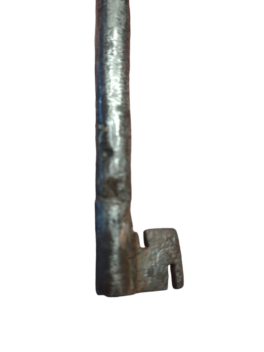 Chiave veneziana in ferro forgiato XVI secolo-photo-2
