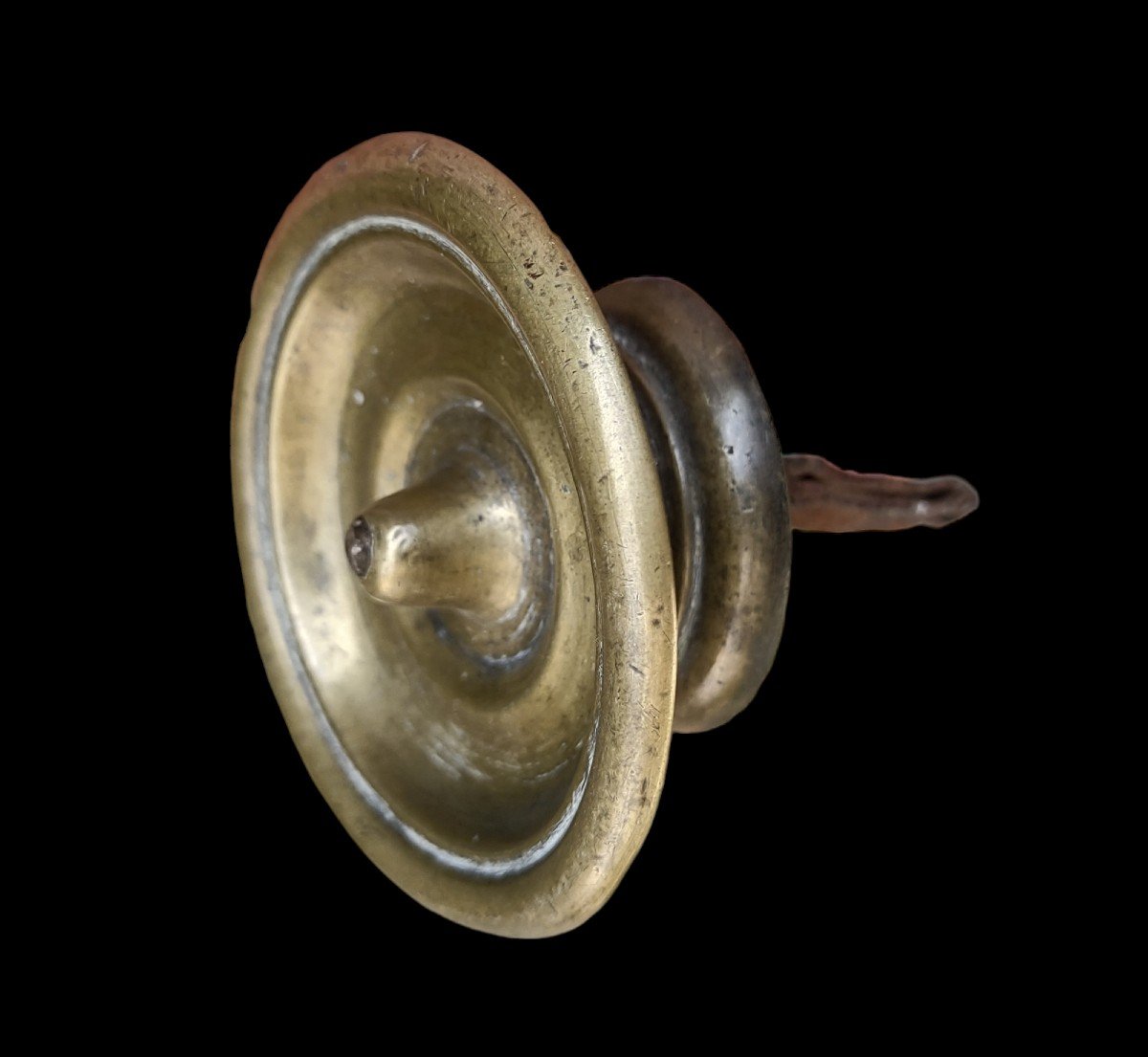 Bel pomolo in bronzo per armadi o porte XVIII secolo-photo-4