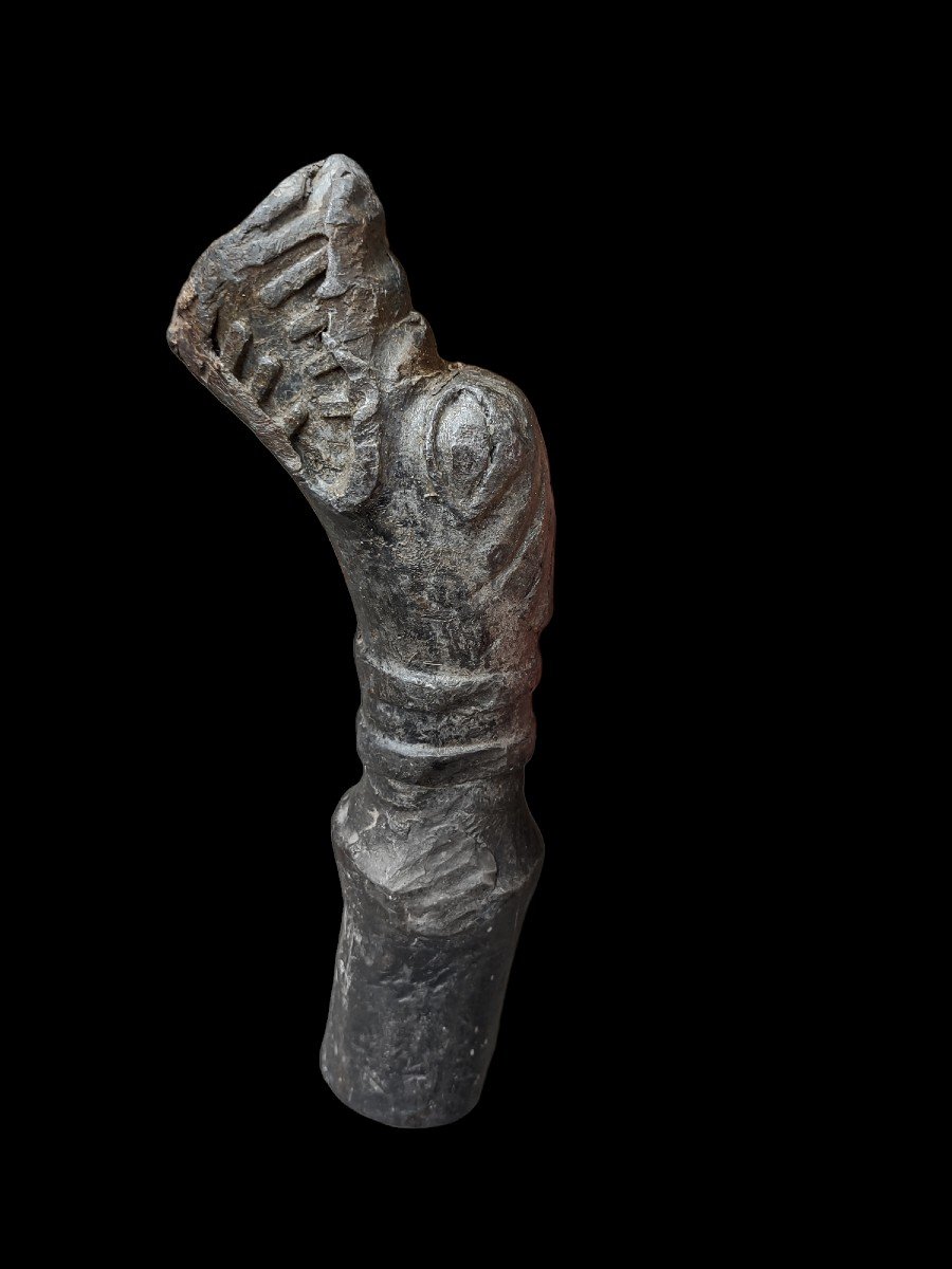Bocca di fontana zoomorfa proveniente da un castello tedesco XVI secolo-photo-8