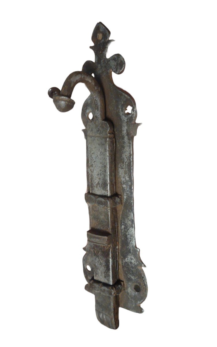 Catenaccio in ferro forgiato XVII secolo-photo-1