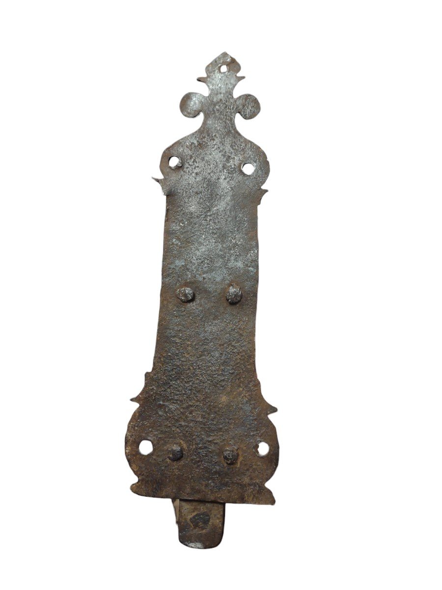 Catenaccio in ferro forgiato XVII secolo-photo-2