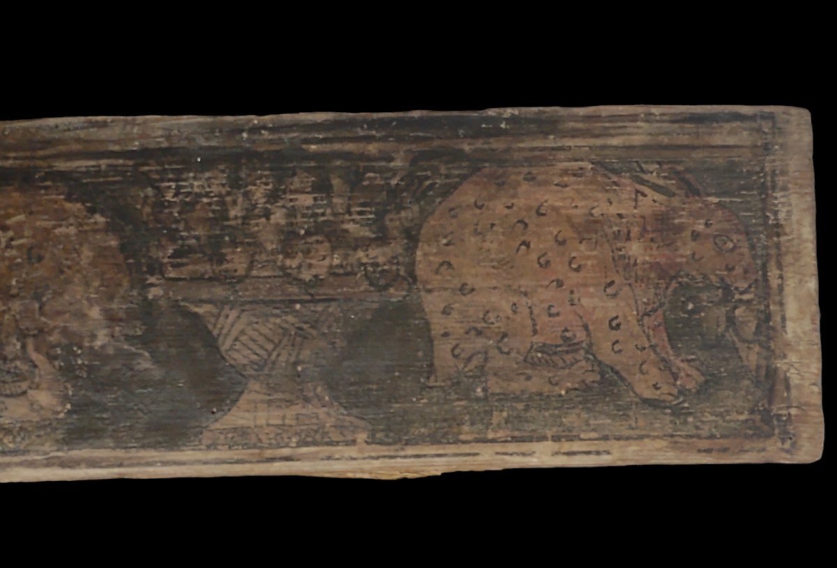 Tavoletta lignea lombarda XVI secolo -photo-2