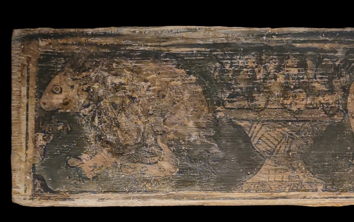 Tavoletta lignea lombarda XVI secolo -photo-3