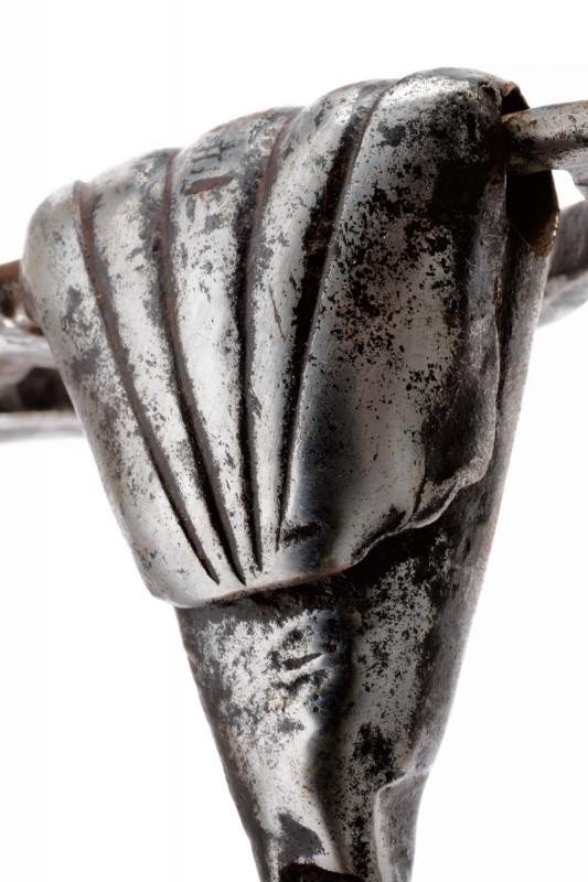 Raro morso in ferro forgiato Francia XVI secolo-photo-4