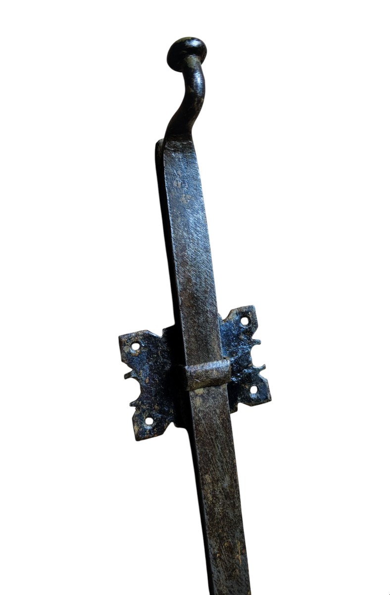 Bel catenaccio per porta napoletano seconda metà XVII secolo-photo-1