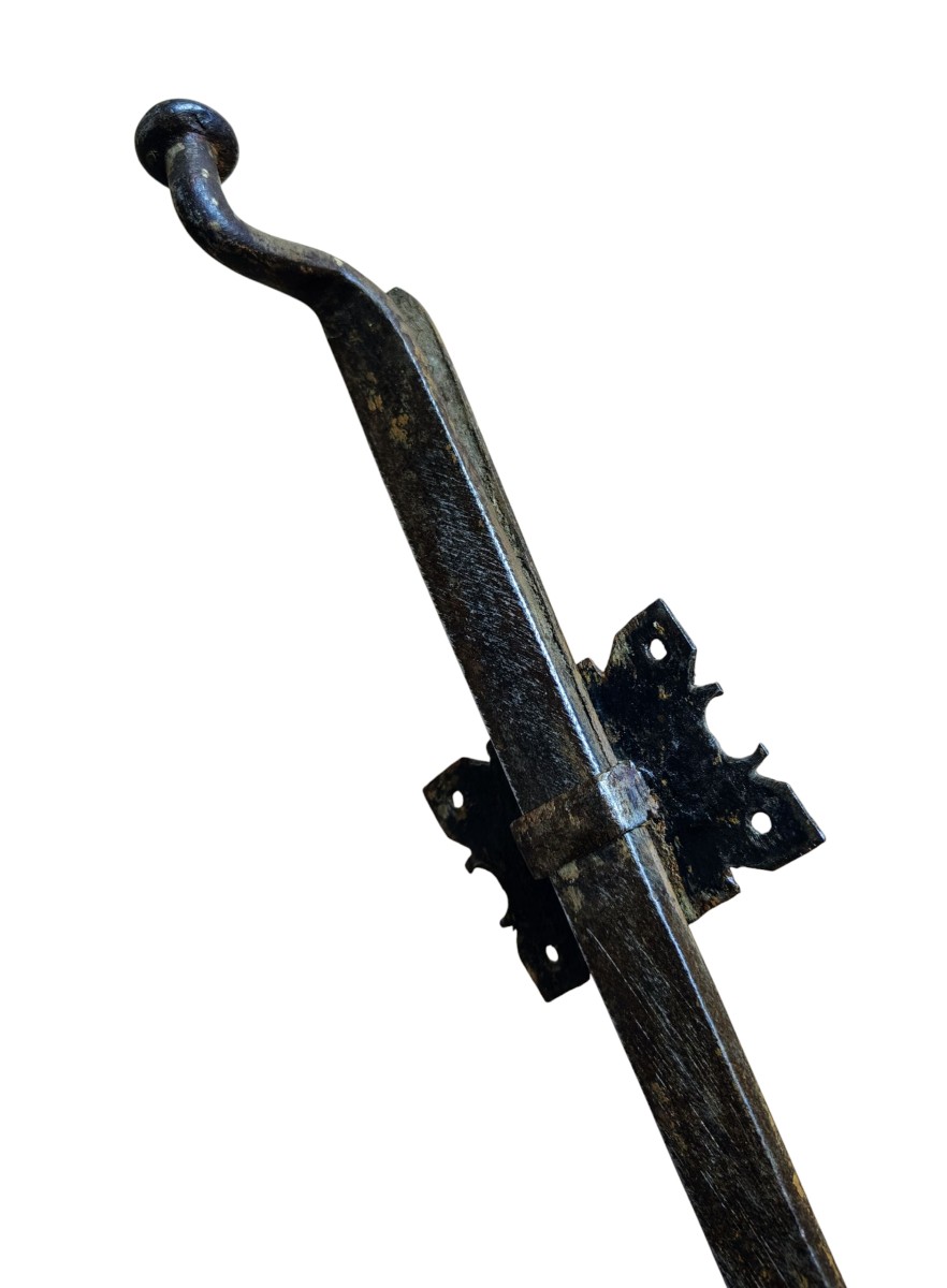 Bel catenaccio per porta napoletano seconda metà XVII secolo-photo-2
