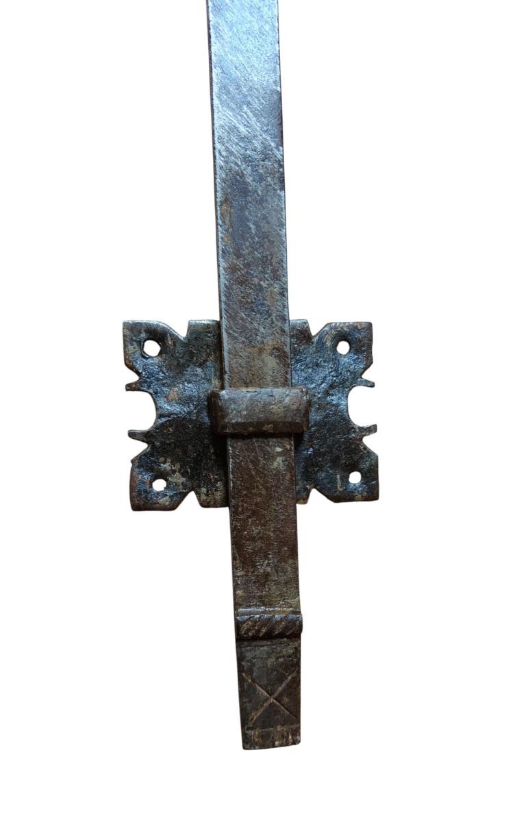 Bel catenaccio per porta napoletano seconda metà XVII secolo-photo-4