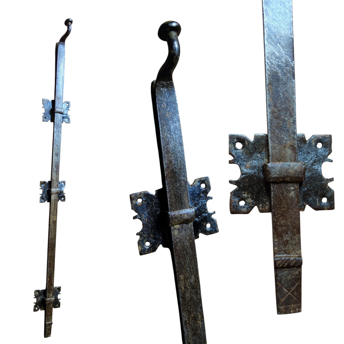 Bel catenaccio per porta napoletano seconda metà XVII secolo