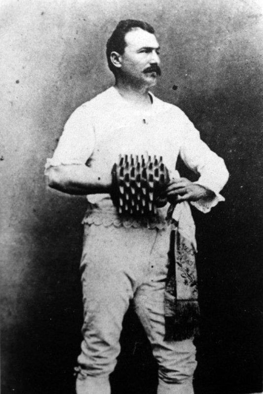 Bracciale per il gioco del pallone Toscana XIX secolo-photo-1