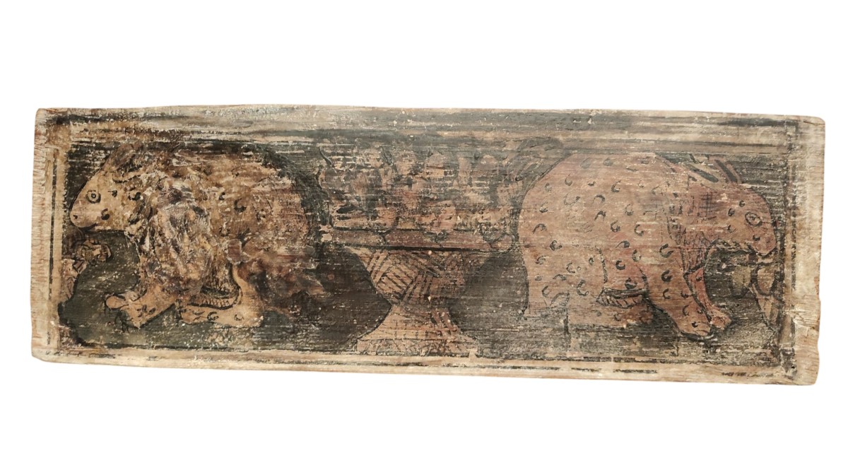 Tavoletta lignea lombarda XVI secolo-photo-2