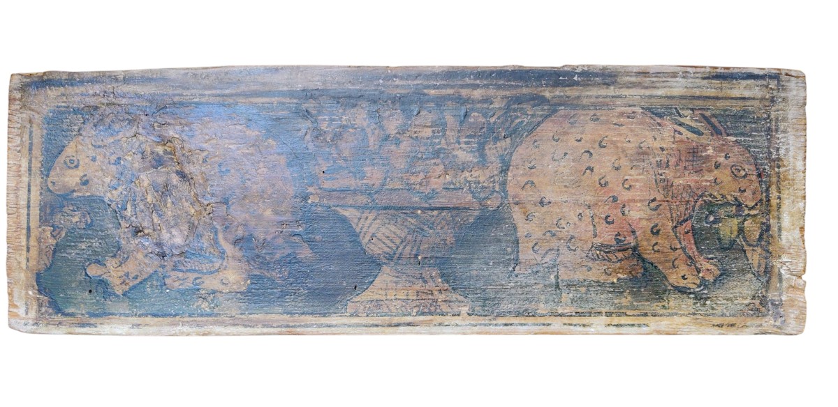 Tavoletta lignea lombarda XVI secolo