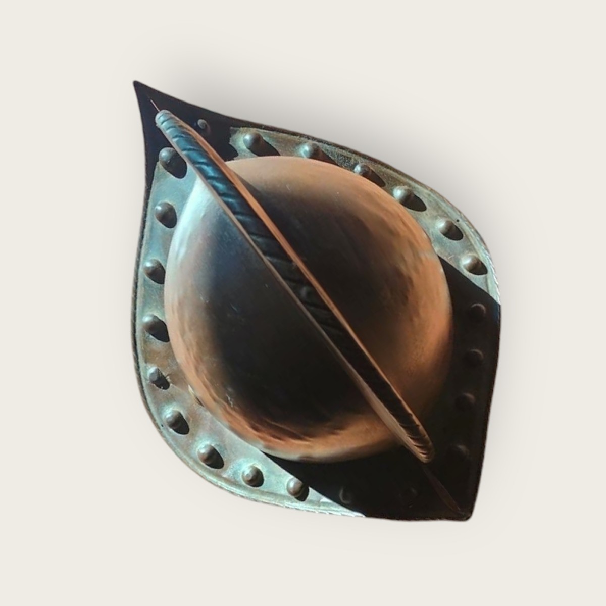 Morione da castello spagnolo collezione ex presidente peruviano Miguel Iglesias XVI secolo-photo-1