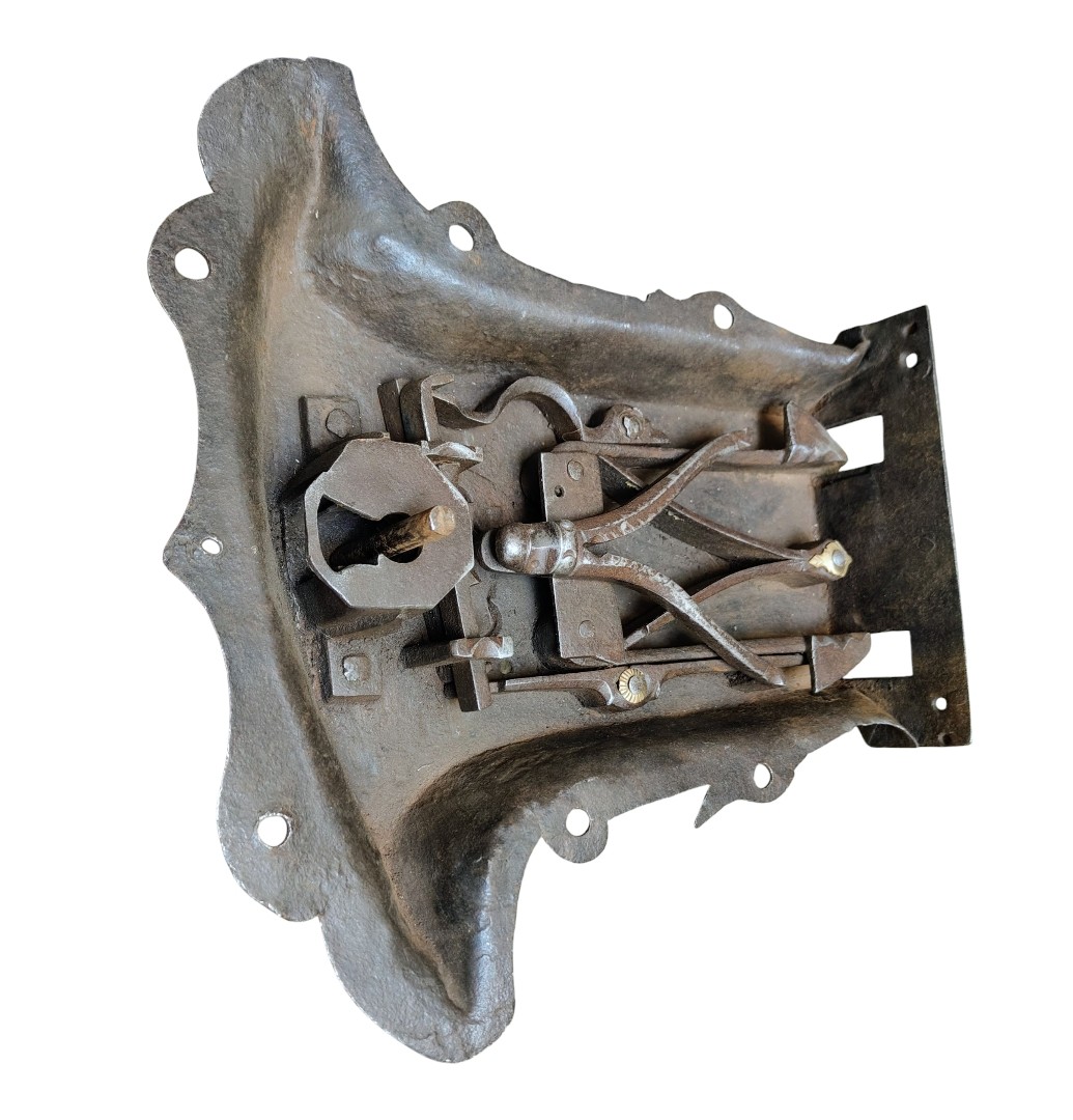 Grande serratura gotica da cassapanca -photo-2