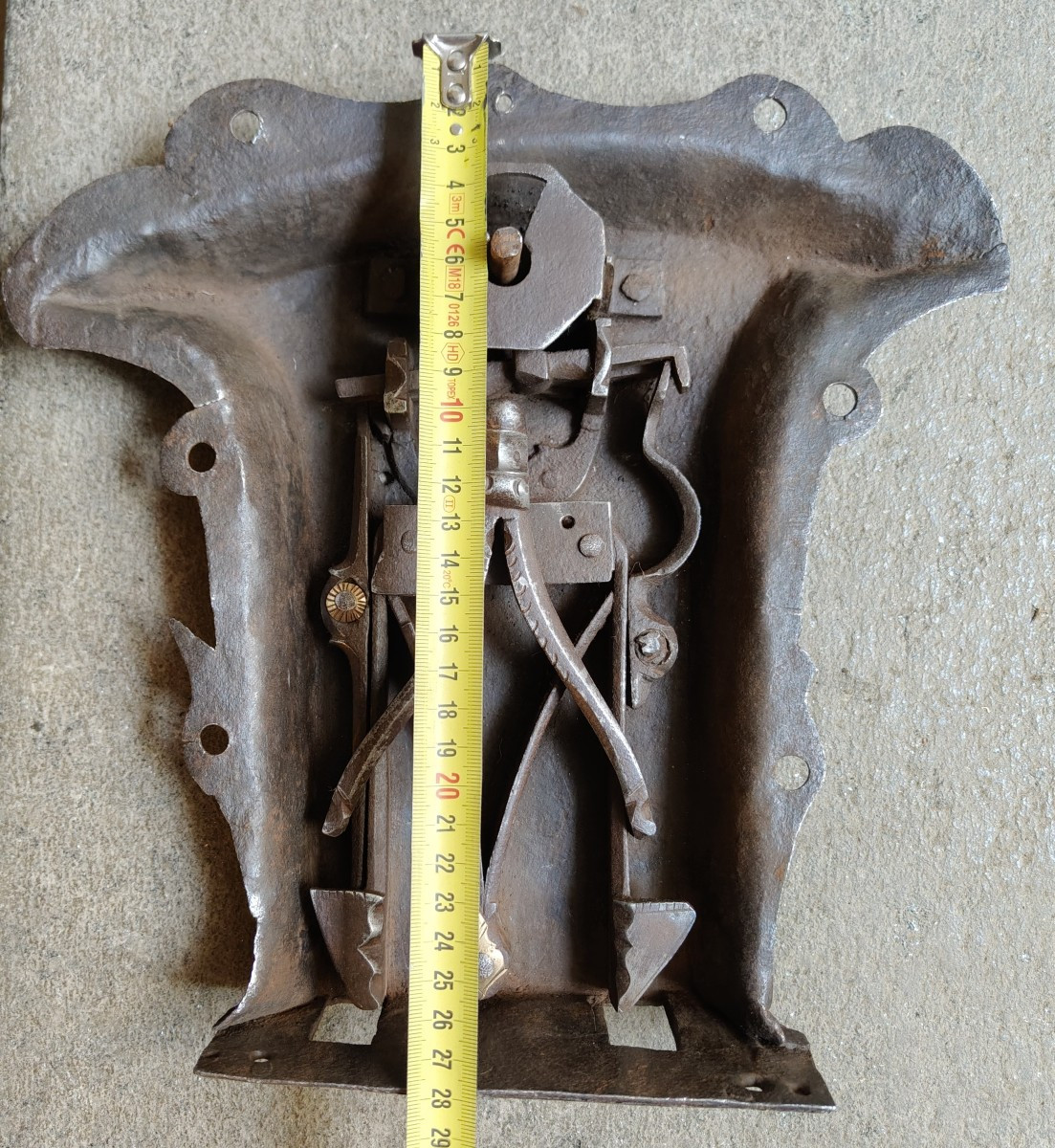 Grande serratura gotica da cassapanca -photo-3