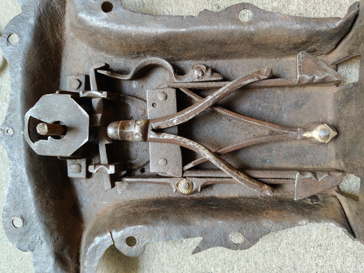 Grande serratura gotica da cassapanca -photo-7