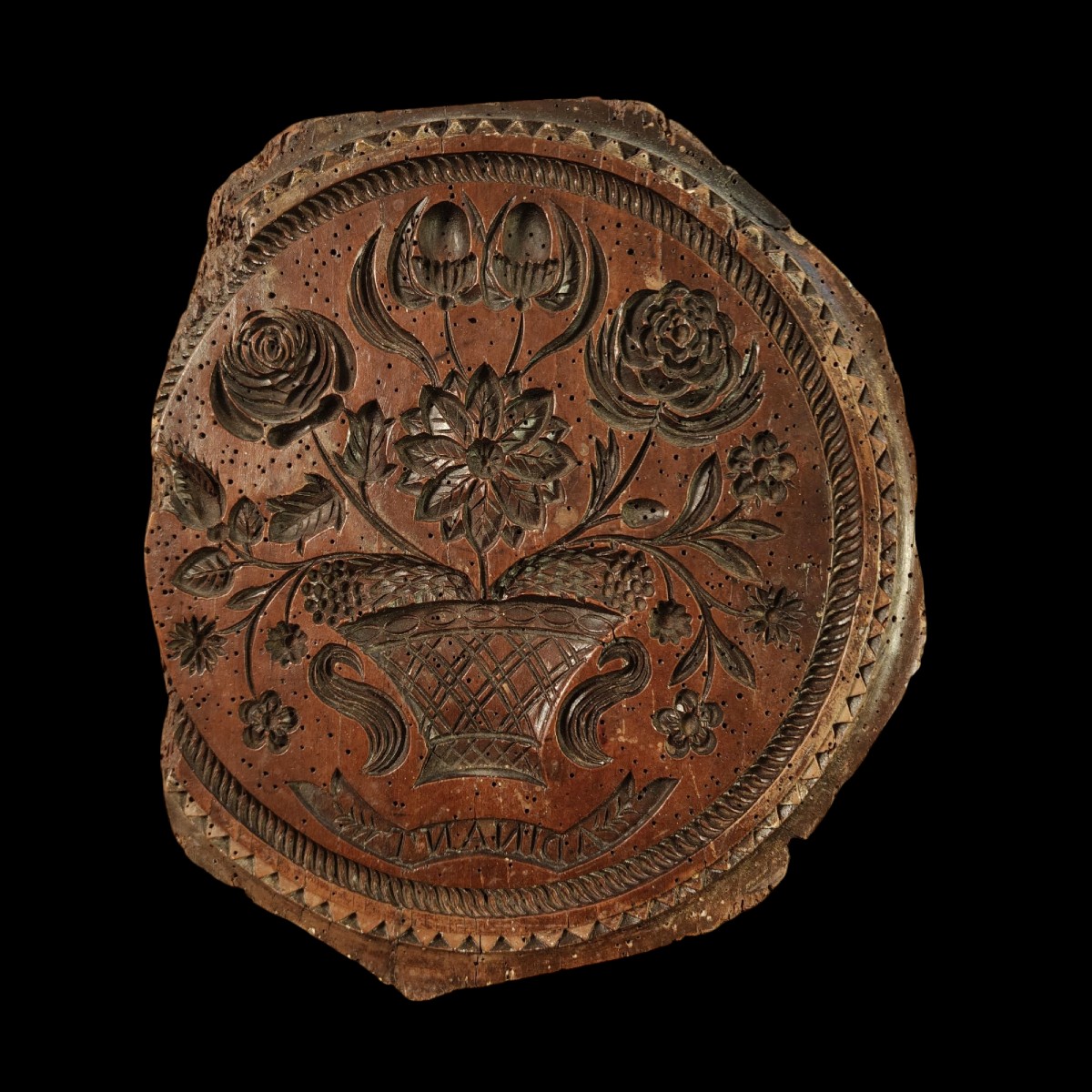 Importante grande marca rotonda Francia XVIII secolo-photo-2