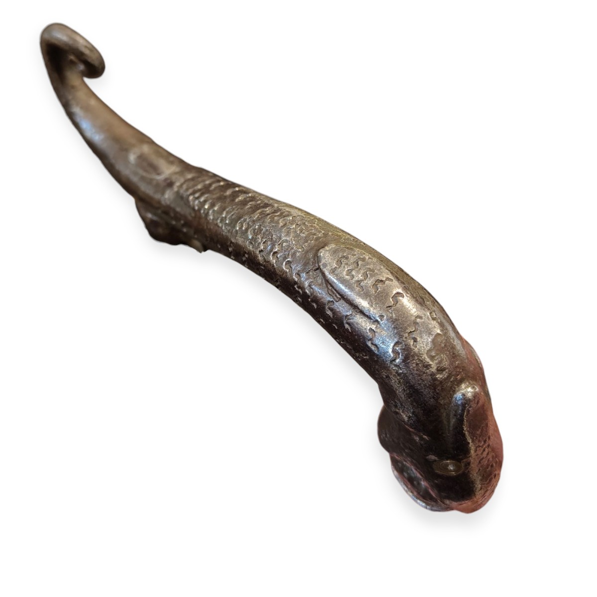 Importante battiporta italiano a forma di drago XVII secolo-photo-3