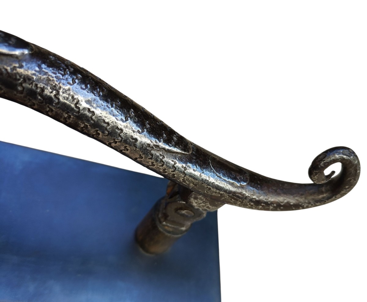 Importante battiporta italiano a forma di drago XVII secolo-photo-2