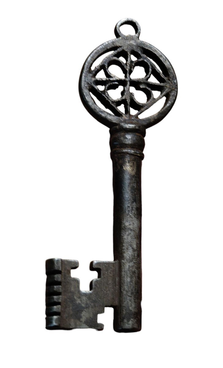 Chiave in ferro forgiato detta "alla veneziana" fine XVI-inizio XVII secolo-photo-2