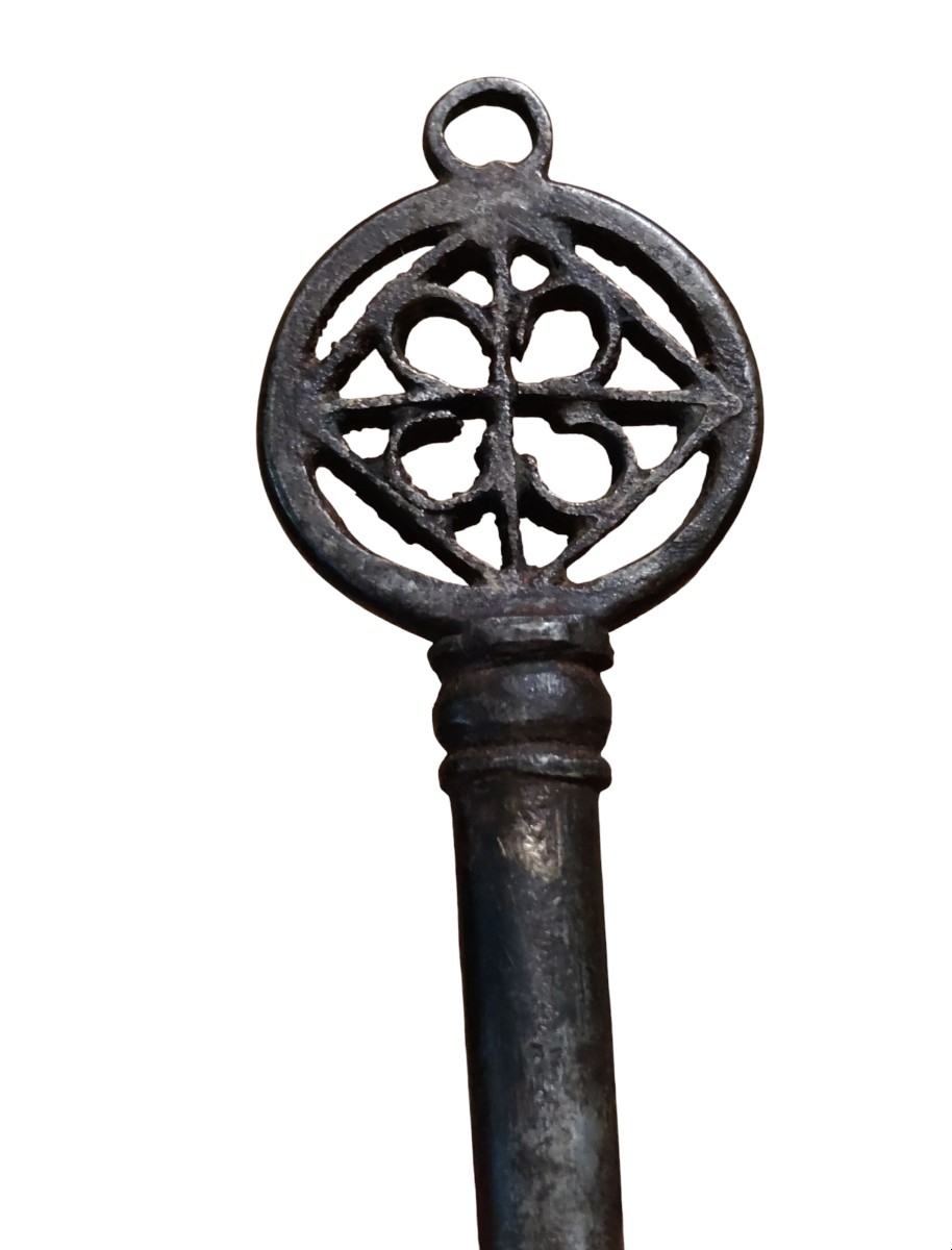 Chiave in ferro forgiato detta "alla veneziana" fine XVI-inizio XVII secolo-photo-3