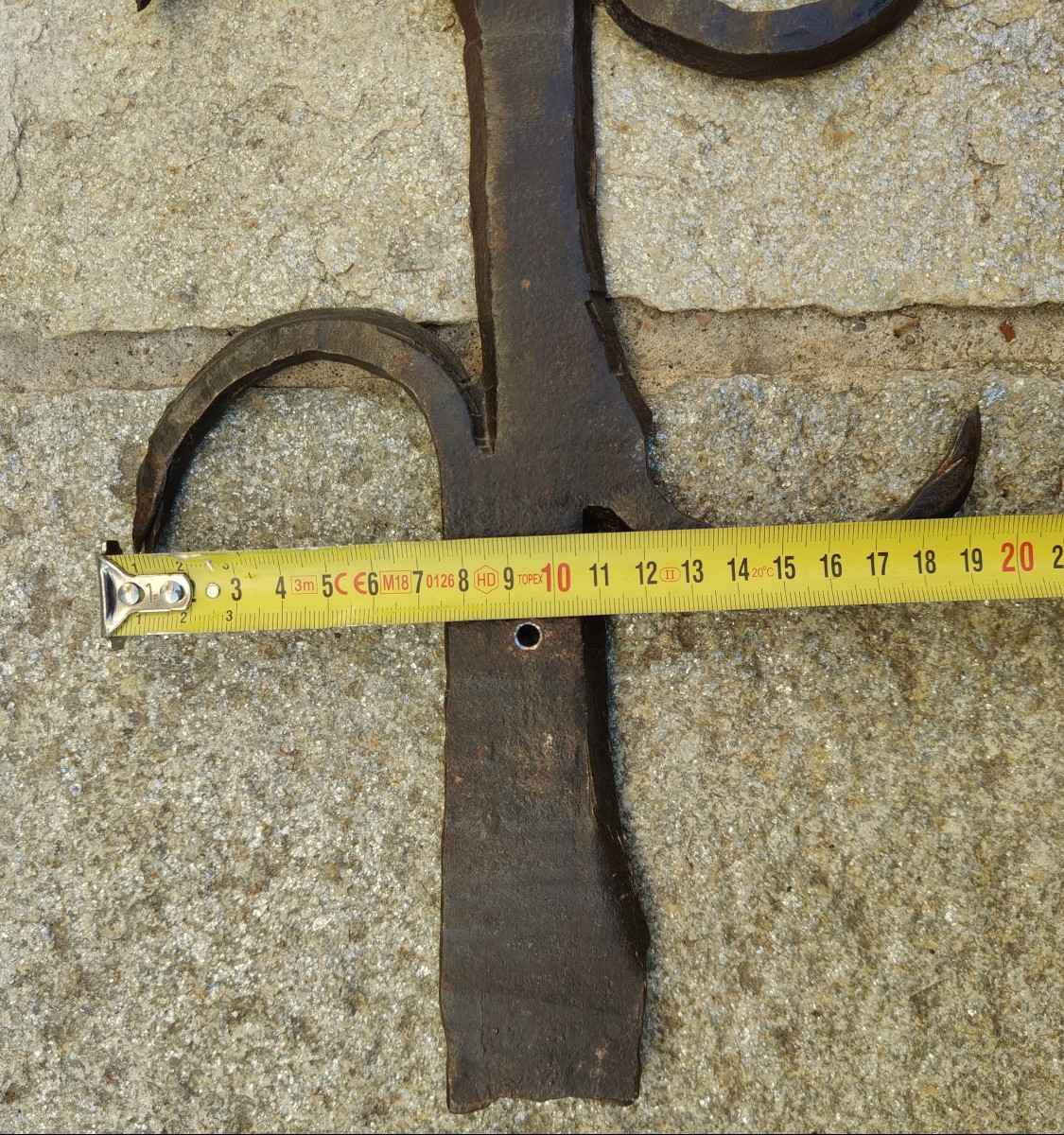 Splendida pelagatti in ferro forgiato Lombardia XVI secolo 96 cm-photo-2