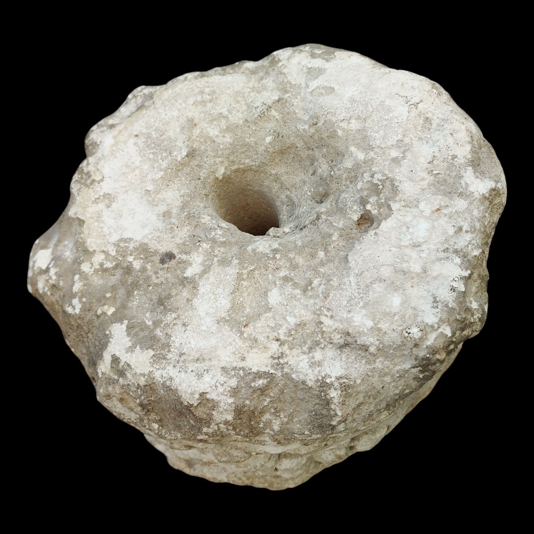 Capitello  romanico lombardo in pietra scolpita XIII secolo-photo-3