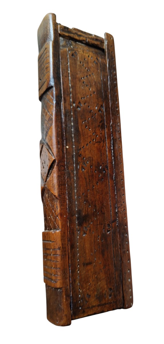 Scatola in legno a forma di libro Italia XIX secolo-photo-4