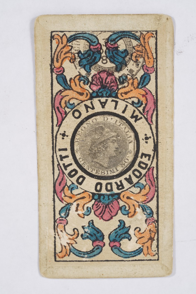 Tarocchi Edoardo Dotti Milano 1862 Mazzo incompleto 53 carte-photo-4