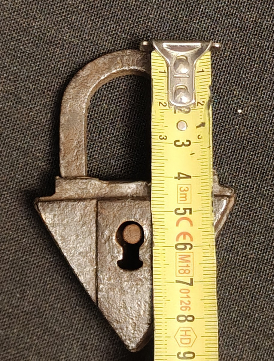 Lucchetto triangolare XVI-XVII secolo-photo-6