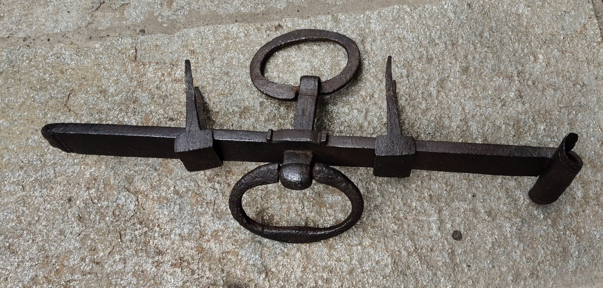 Catenaccio in ferro forgiato-photo-2