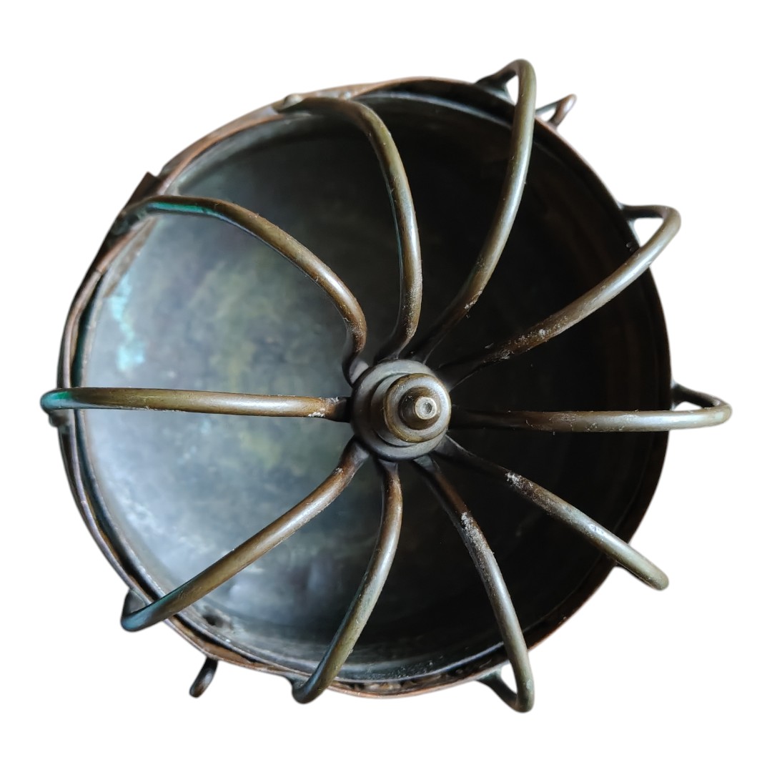 Raffinato scaldino in rame Italia XVIII secolo-photo-3