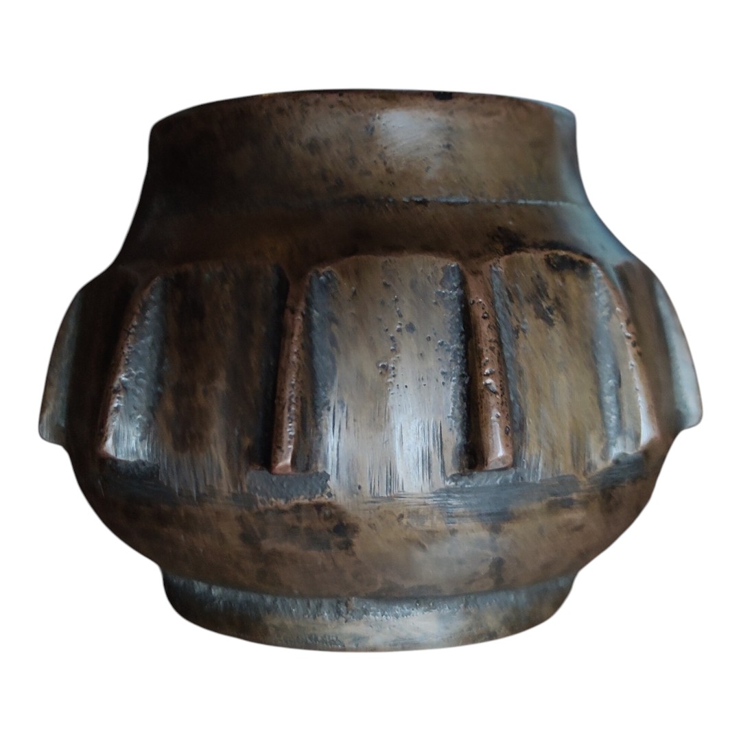 Piccolo mortaio da farmacia in bronzo XVII secolo-photo-2