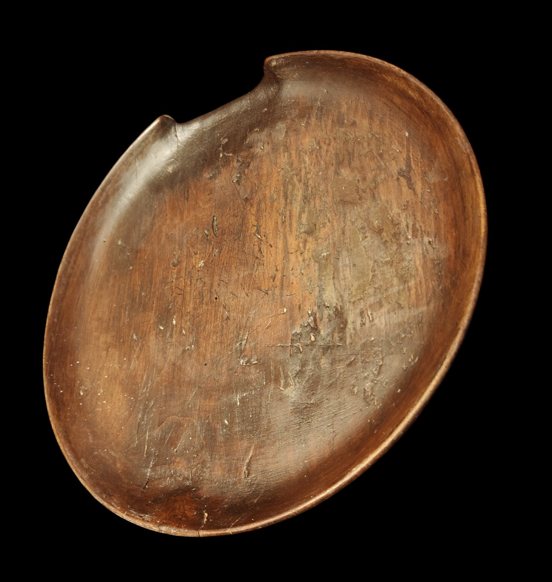 Splendida ciotola in legno tornito per la realizzazione del formaggio Valsesia XVIII-XIX secolo-photo-2