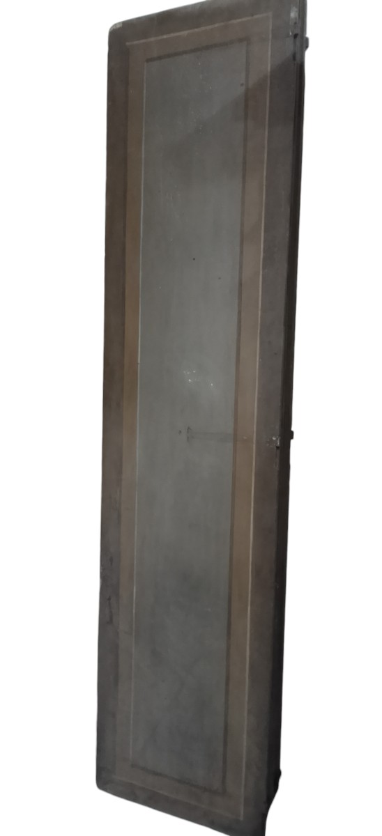 Bella coppia di porte a due ante dipinte Roma XVIII secolo -photo-4