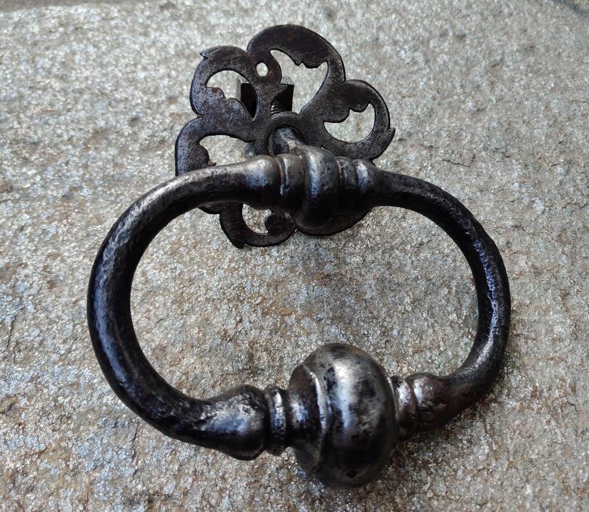 Battiporta in ferro forgiato XVIII secolo -photo-2