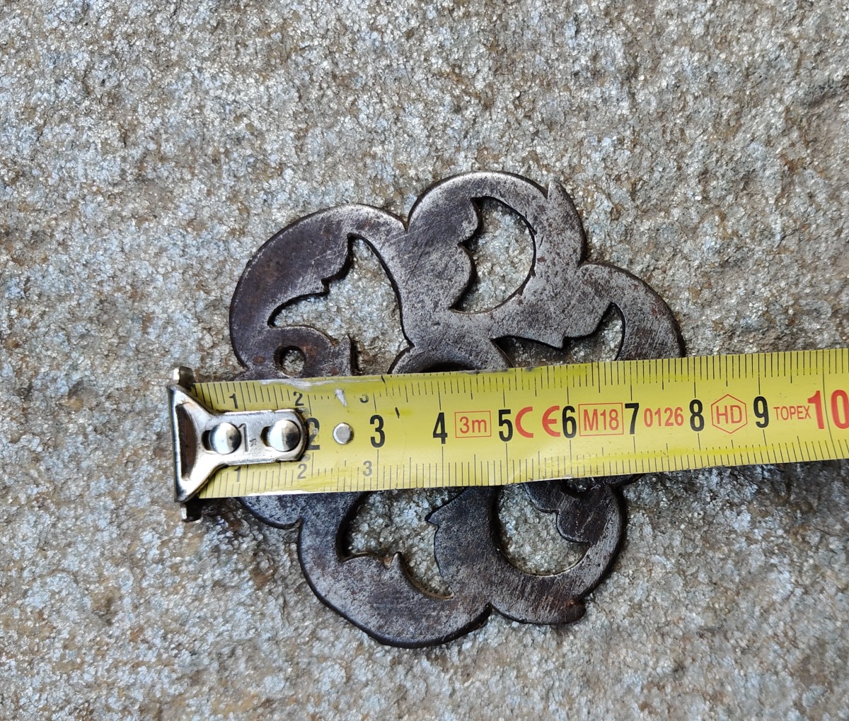 Battiporta in ferro forgiato XVIII secolo -photo-1