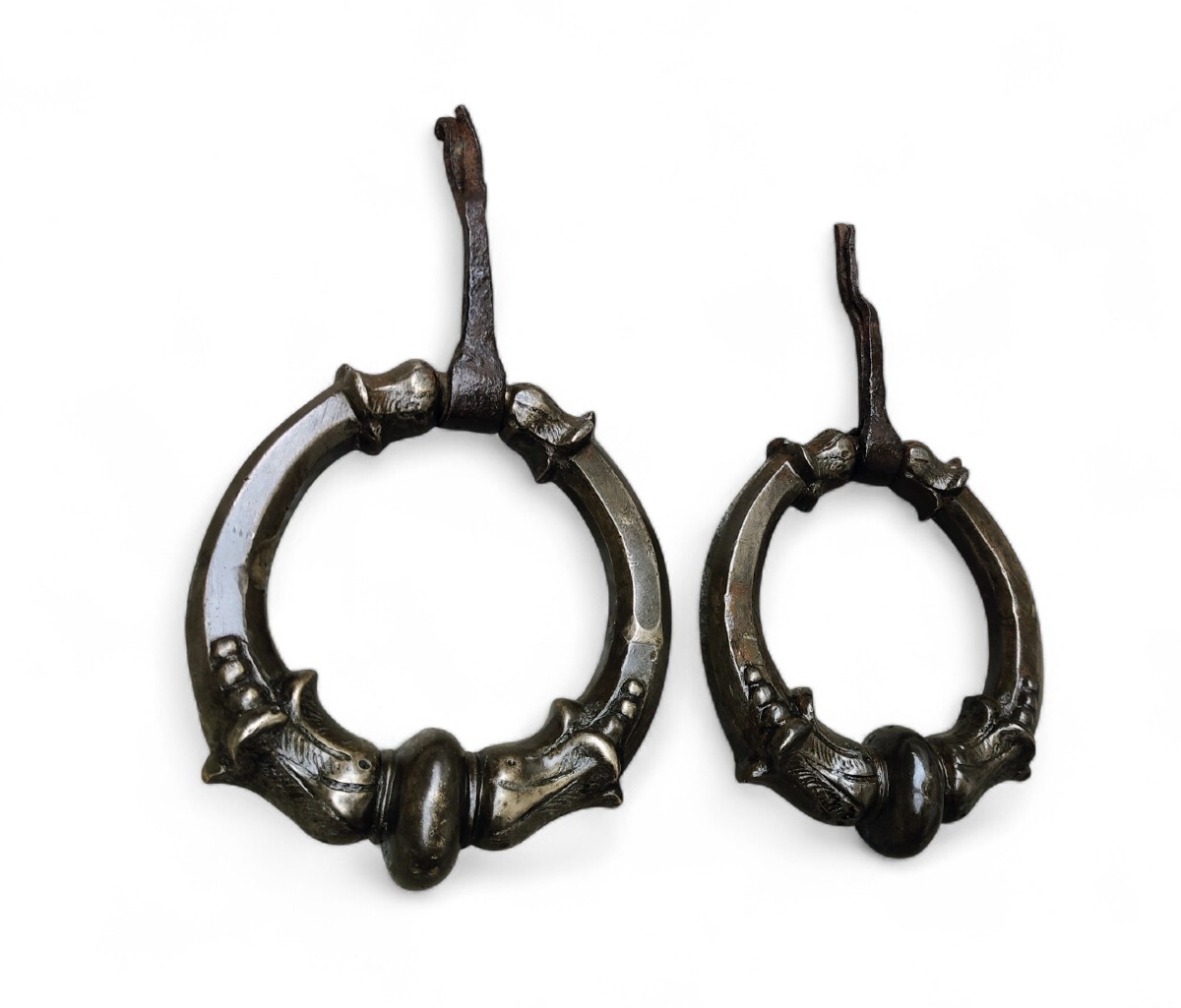 Coppia di battenti in bronzo Milano fine XVII inizio XVIII secolo -photo-6